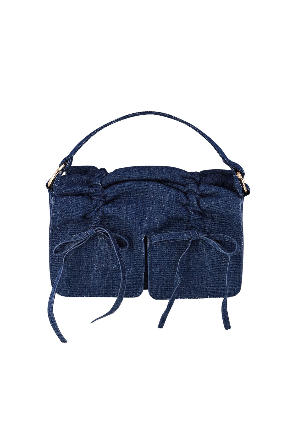 Tas strikjes | blauw