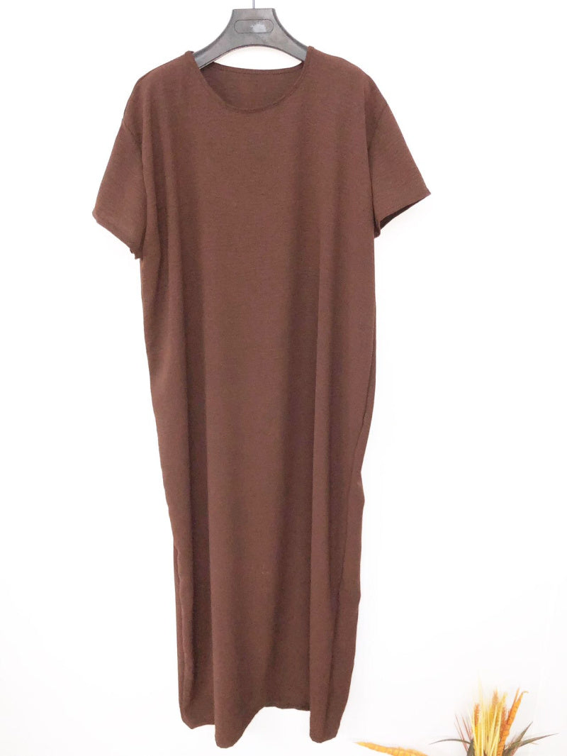 TSHIRT JURK | BRUIN