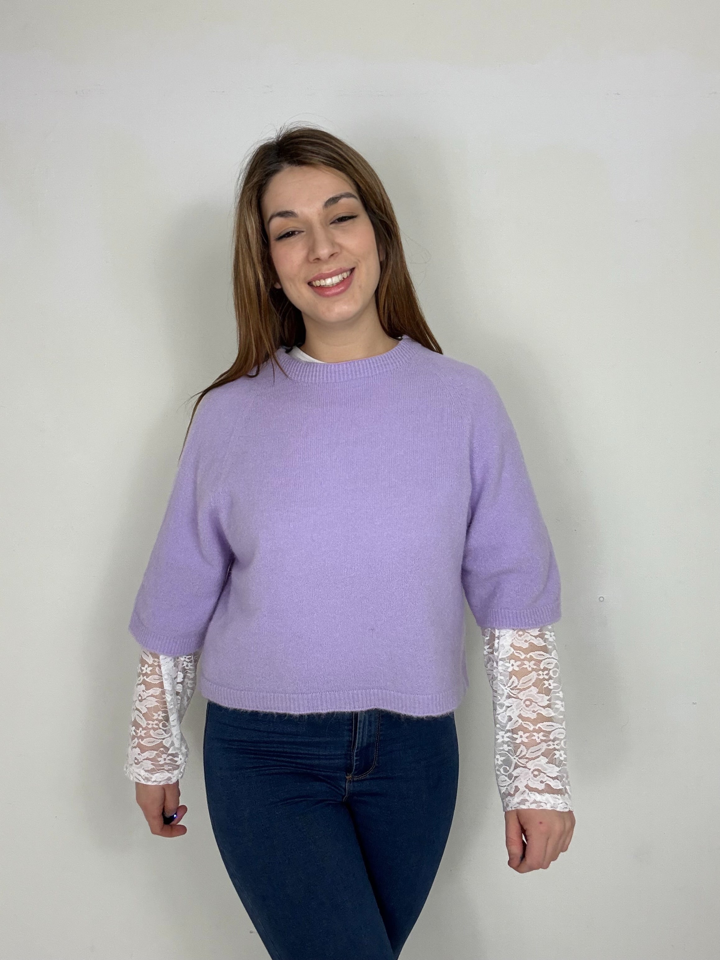 Knit Feline | lila