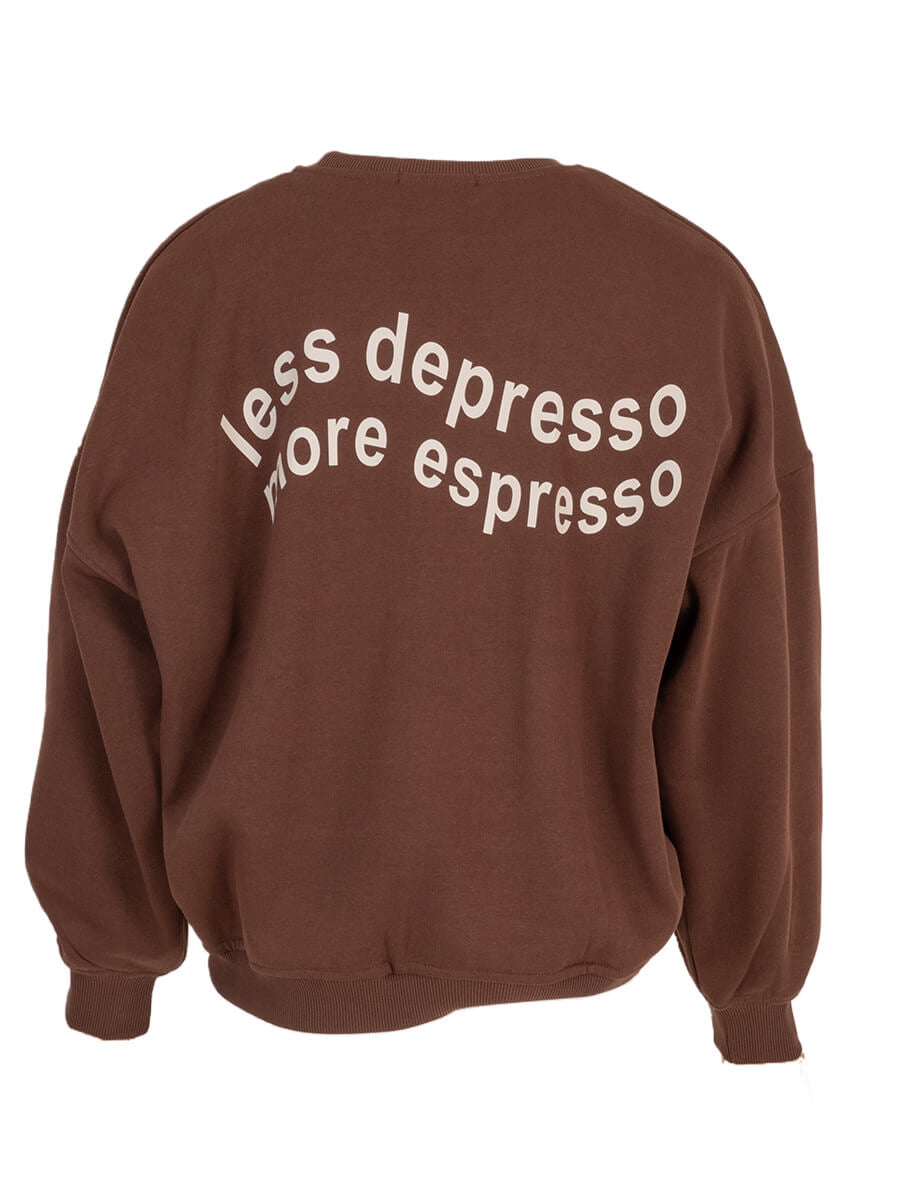 ESPRESSO SWEATER | BROWN