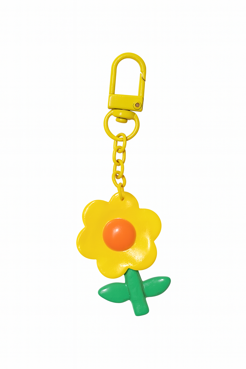 Bagcharm bloem | geel