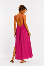 Pearl Back Maxi Jurk