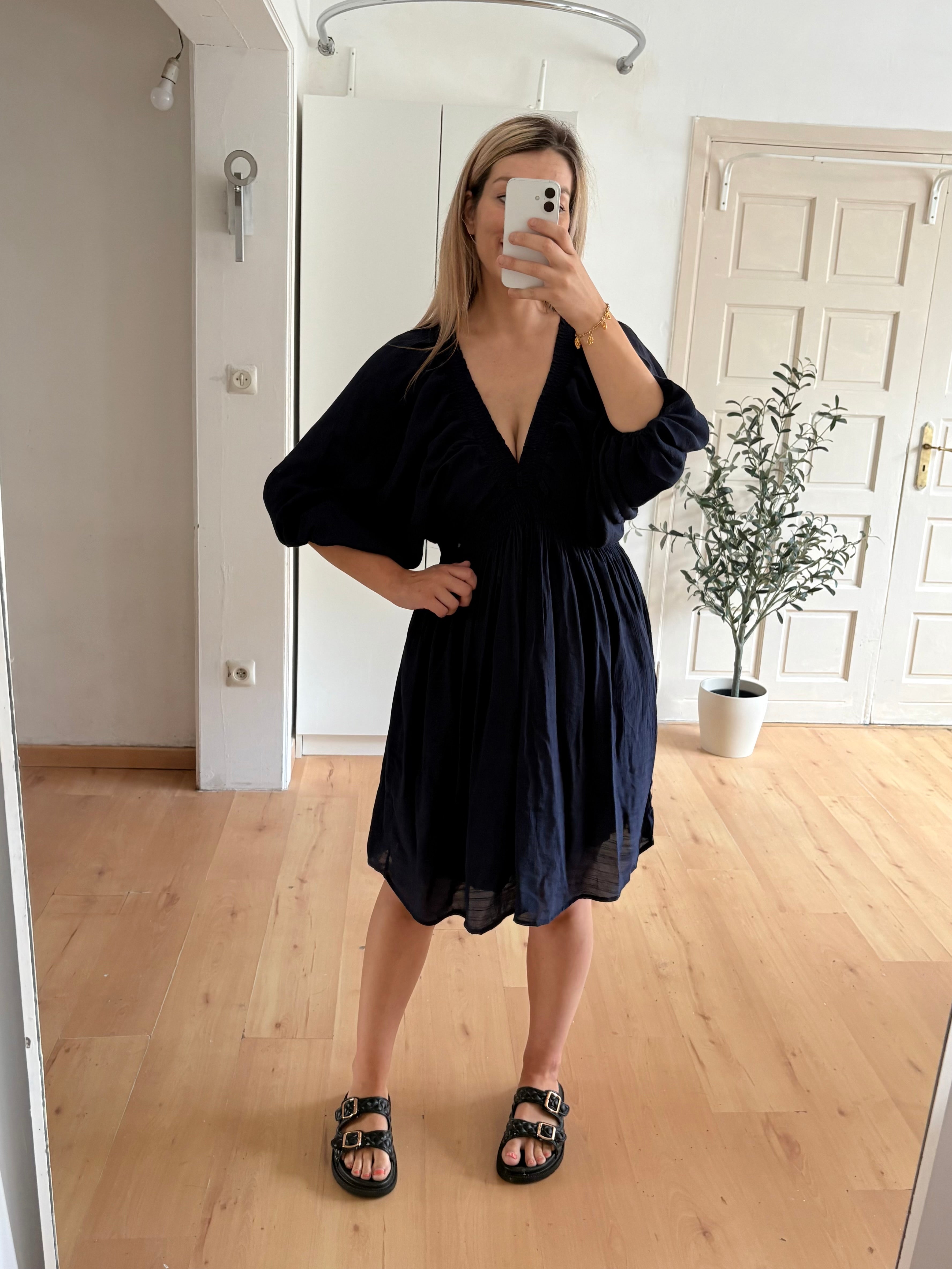 Jurk Leyla | navy