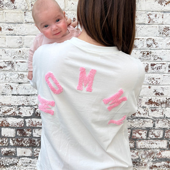 Mommy T-shirt | wit-roze