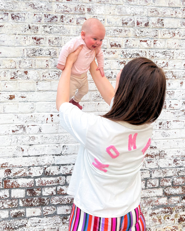 Shirt mommy | wit-roze