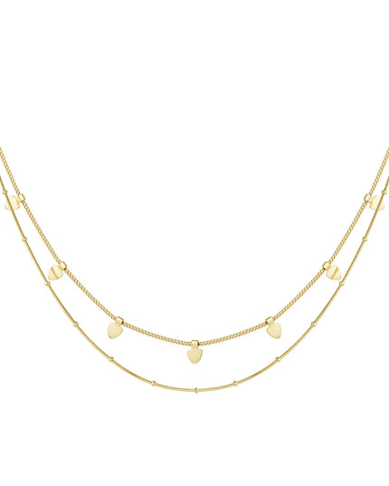 SMALL HEARTS KETTING