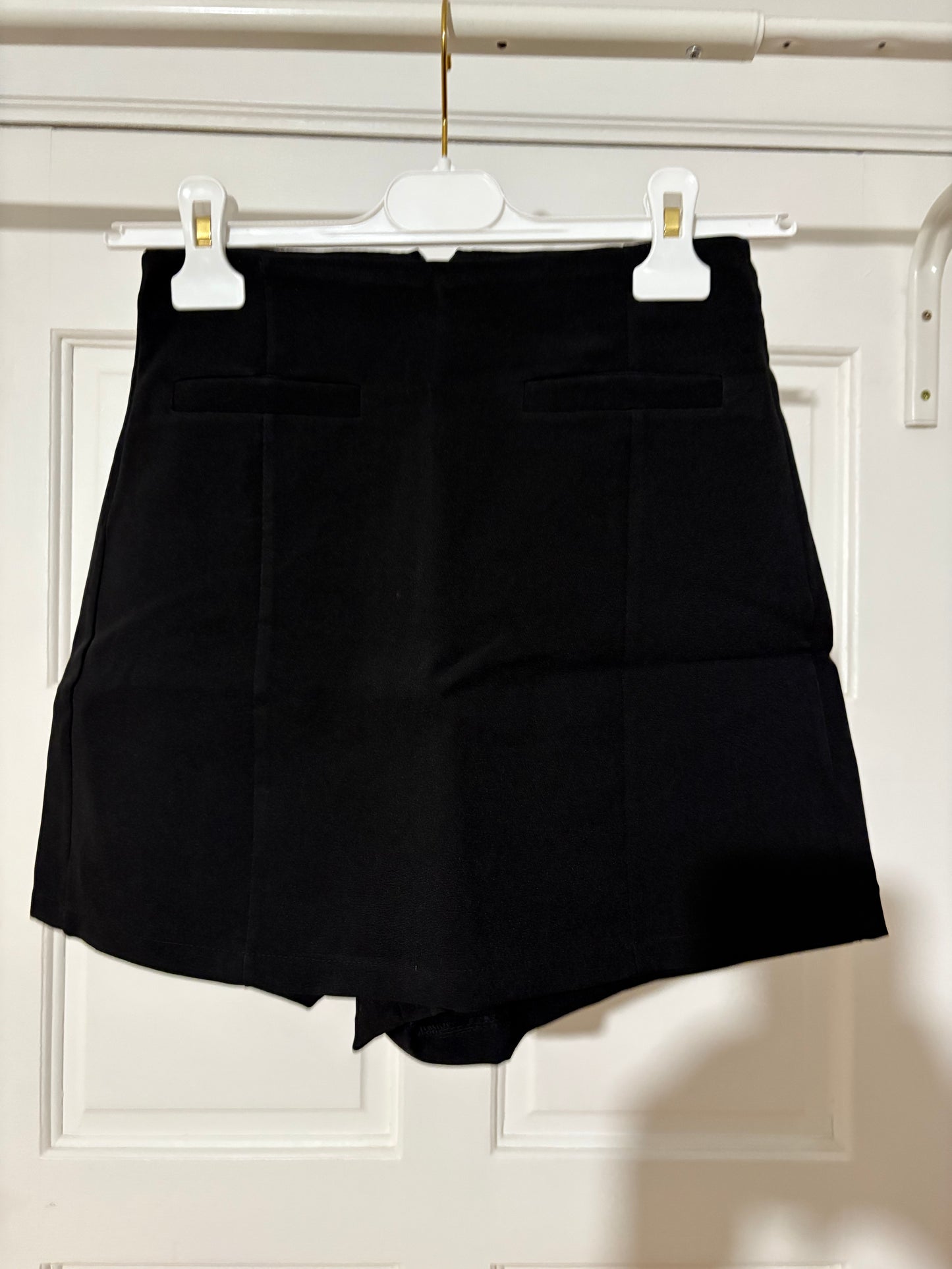 COTTON SKORT | BLACK