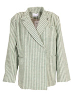 Classy oversized blazer | munt