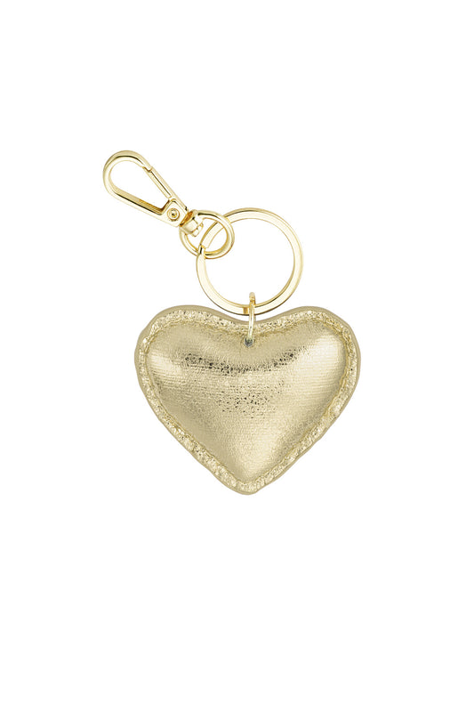 KEYCHAIN HEART | GOLD