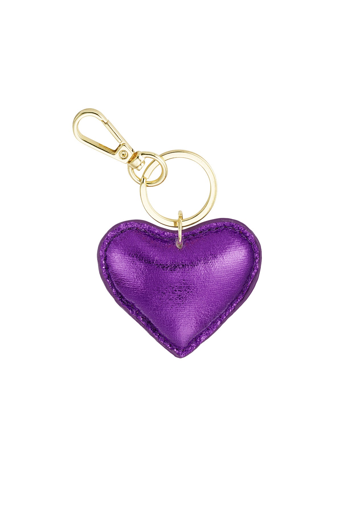 KEYCHAIN HEART | MAUVE