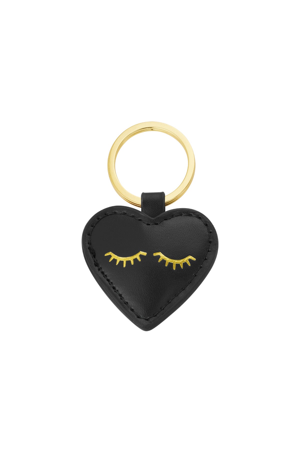 Bagcharm hartje | zwart
