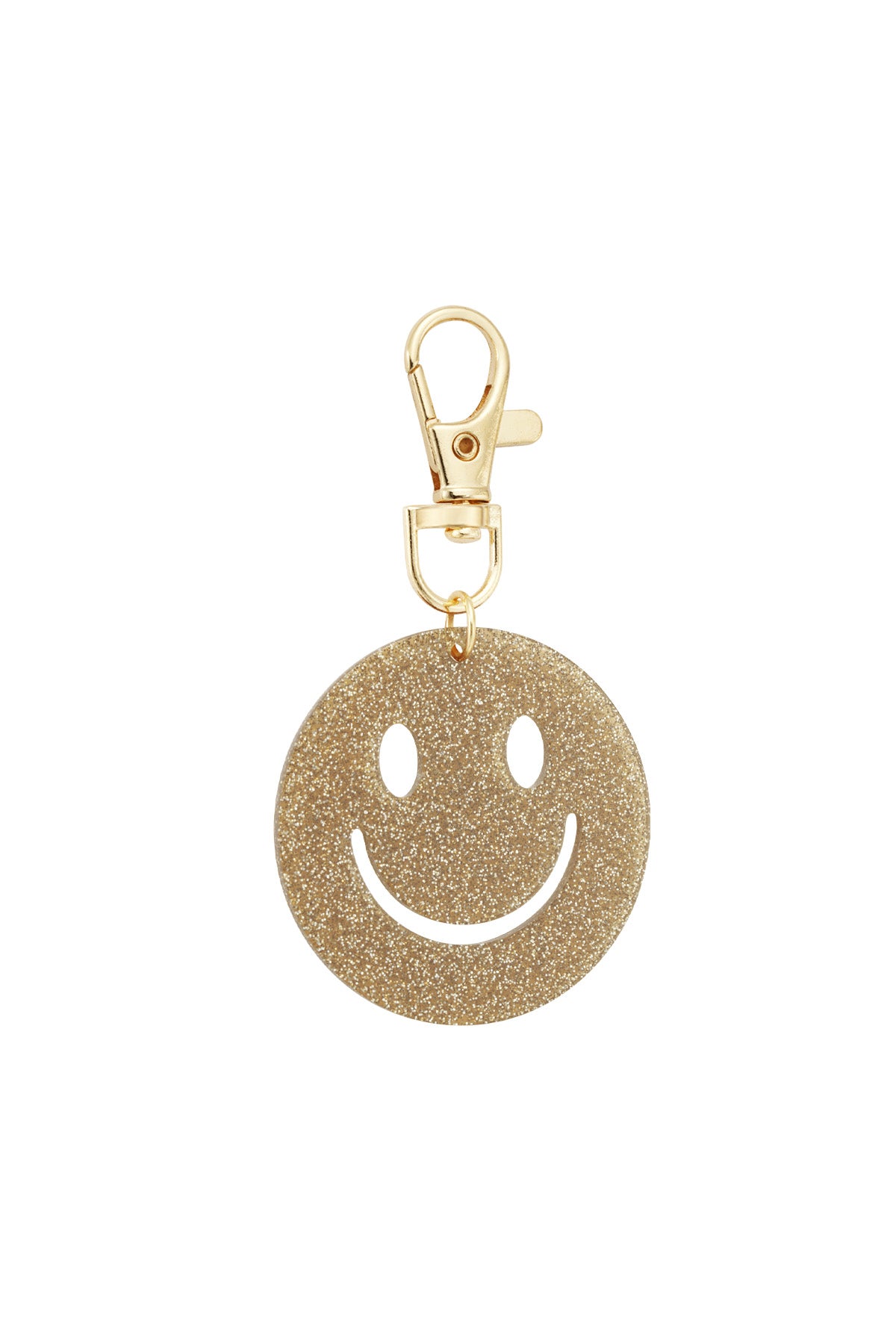 Bagcharm smiley | brons