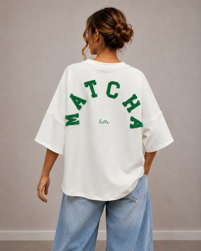 T-shirt Matcha | wit