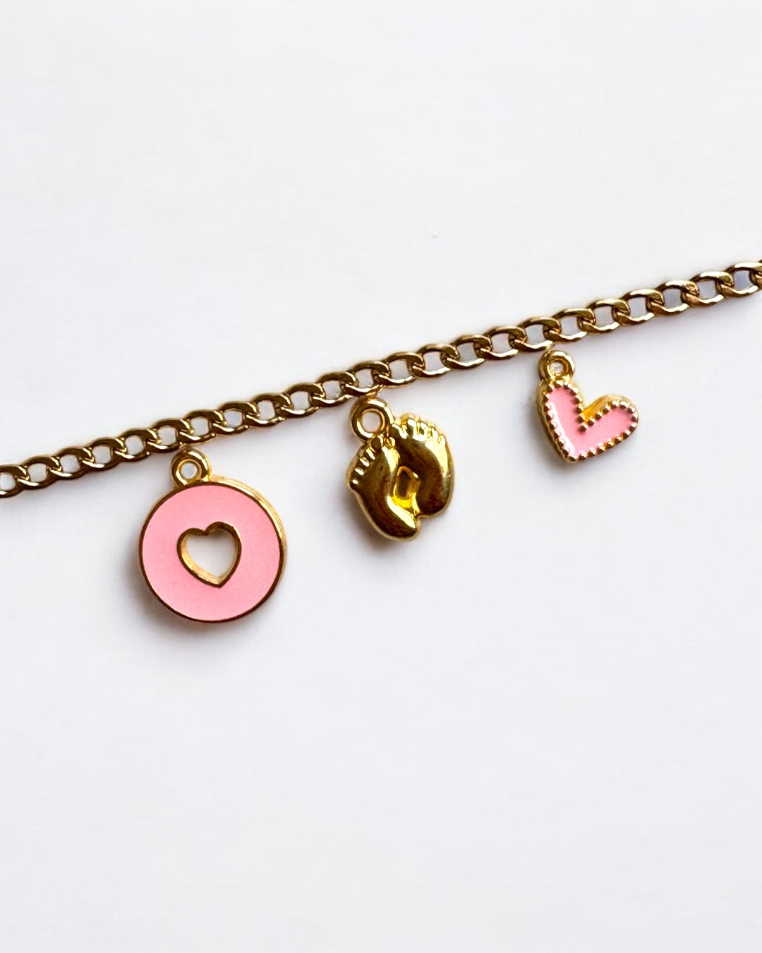 BEDELARMBAND ROZE