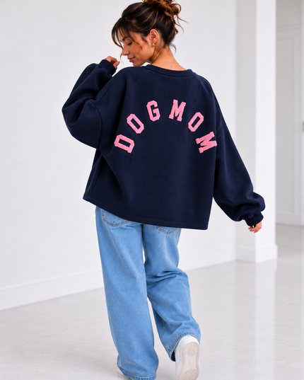 DOGMOM SWEATER MARINE