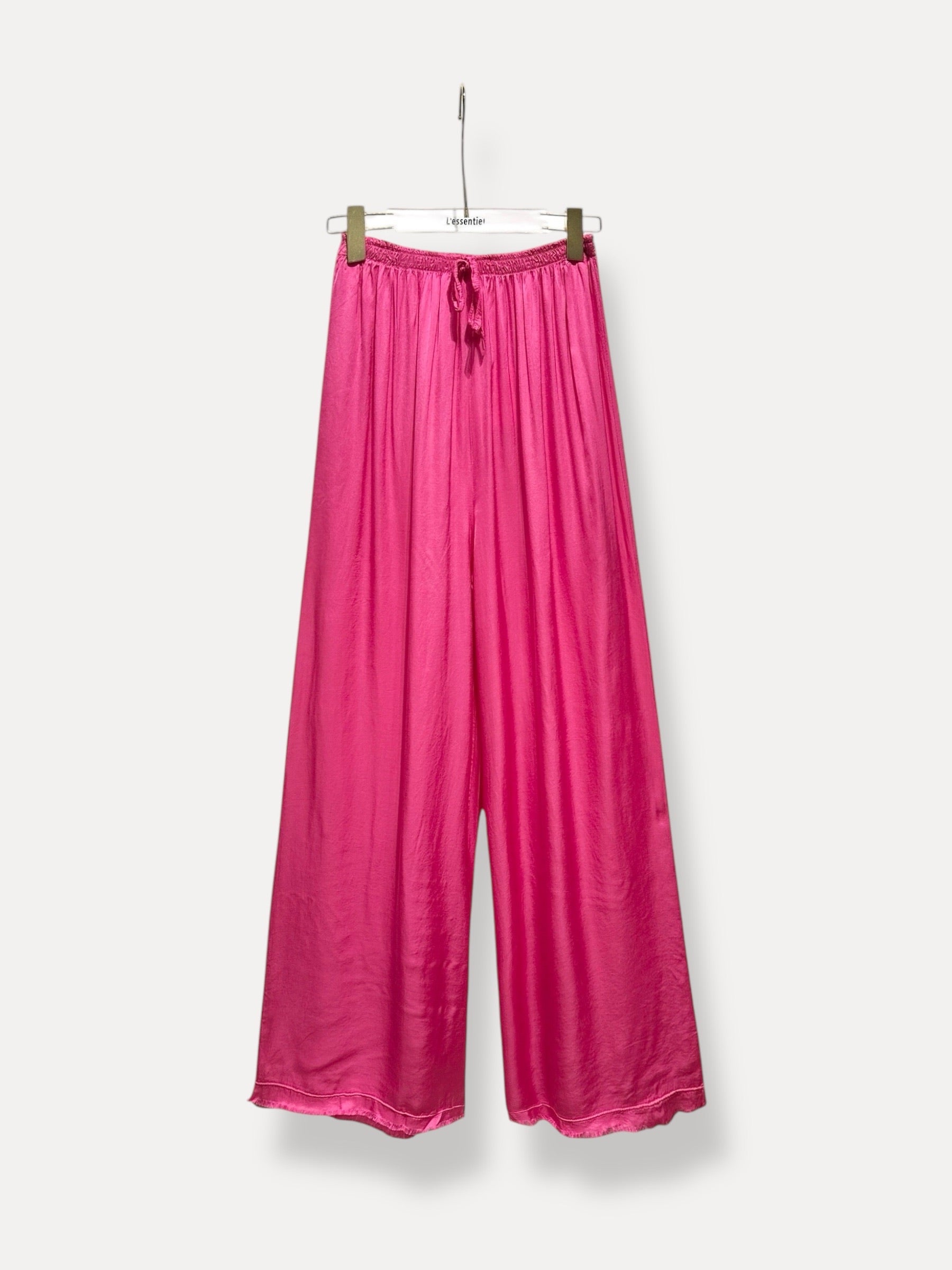 Zijde Broek | fuchsia