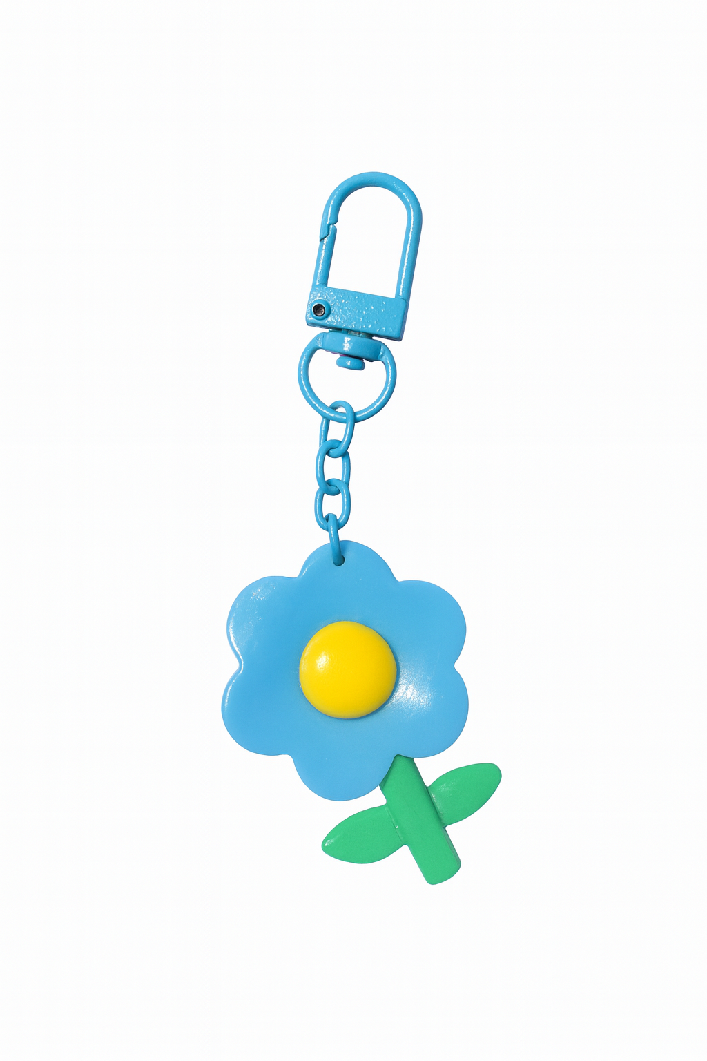 Bagcharm bloem | blauw