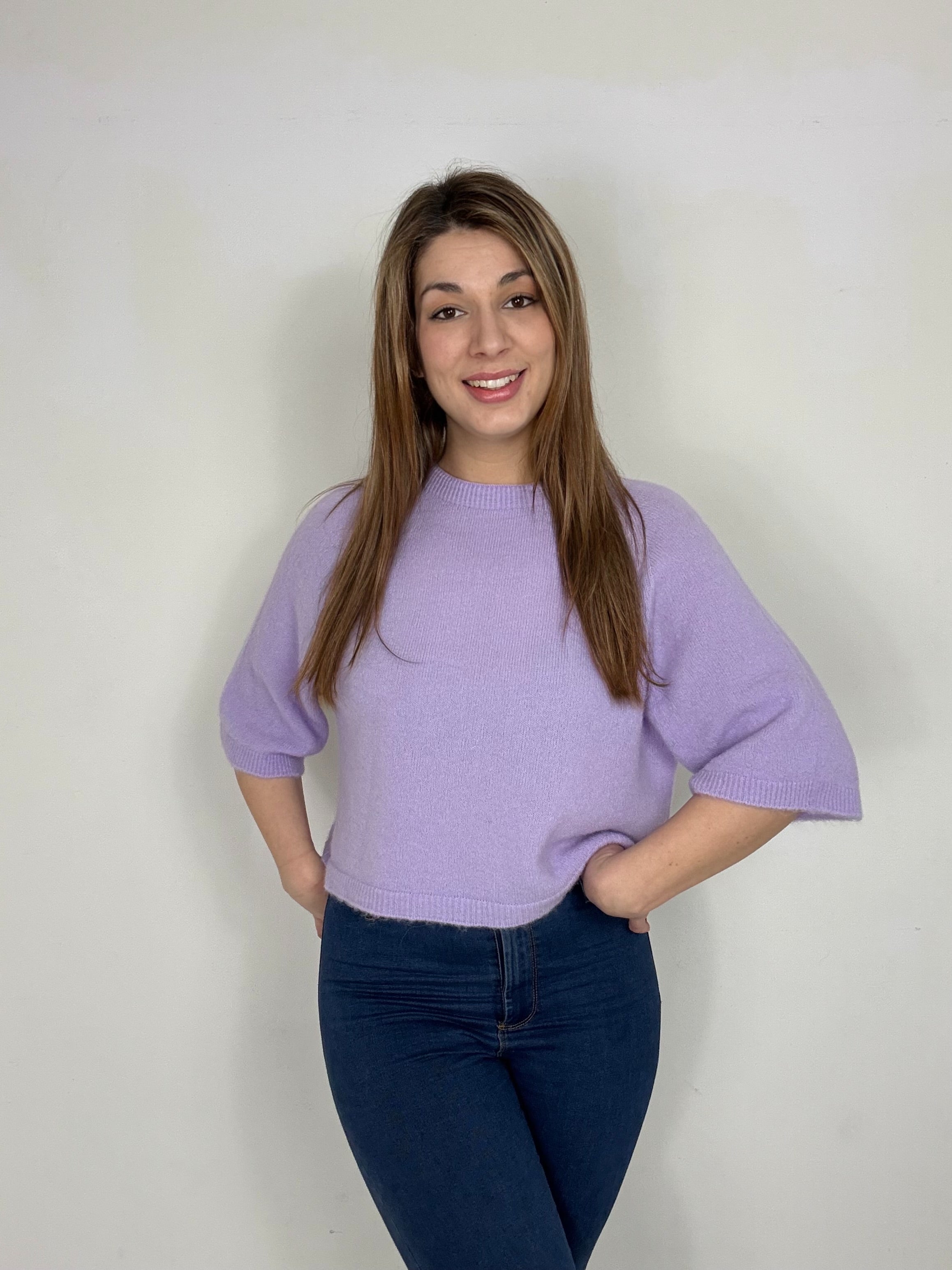 Knit Feline | lila
