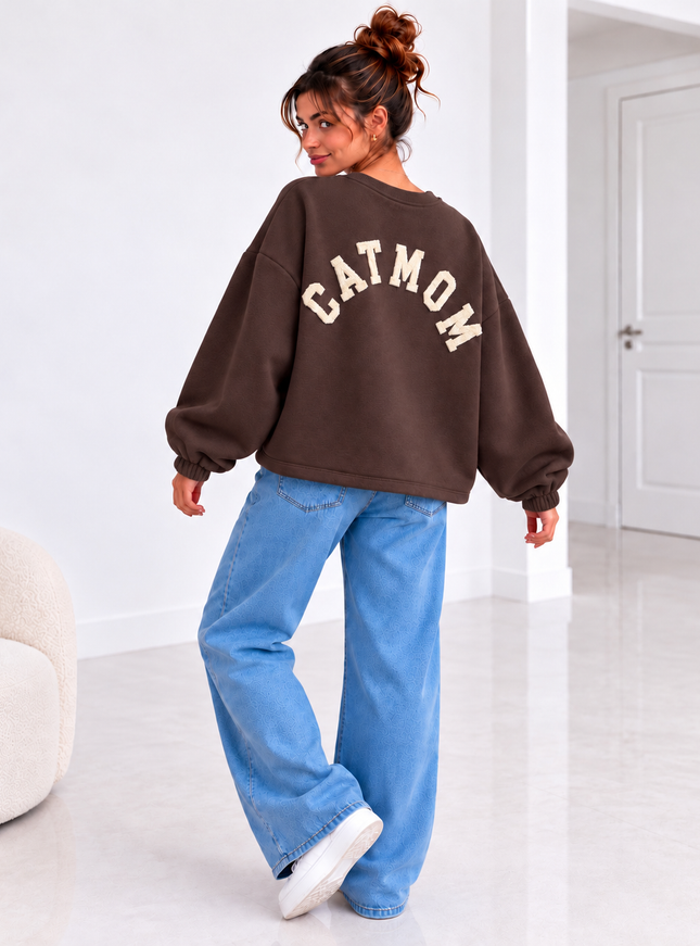 CATMOM SWEATER BRUIN
