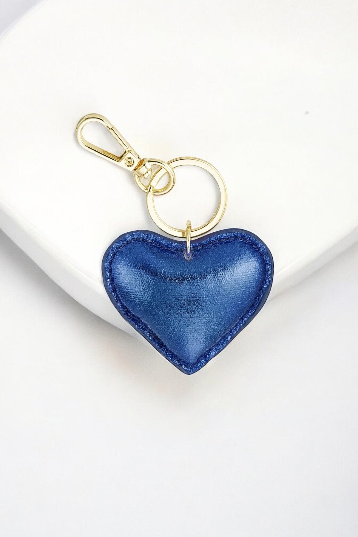 Bagcharm hart | blauw