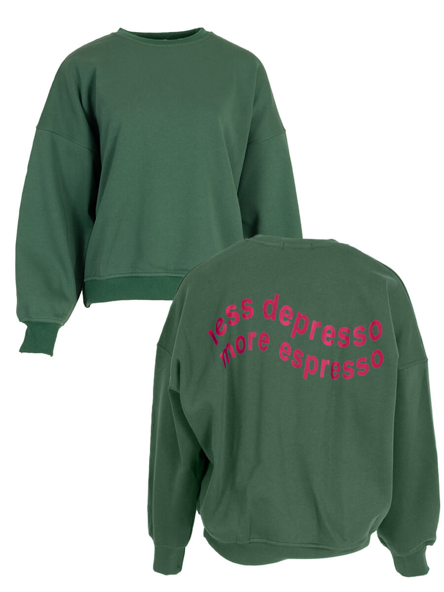 ESPRESSO SWEATER | GREEN