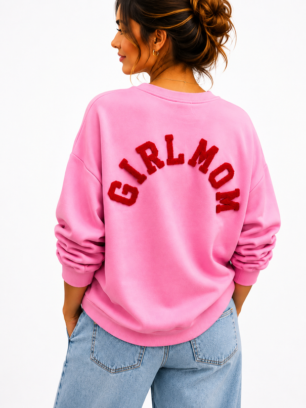 GIRLMOM SWEATER FUCHSIA