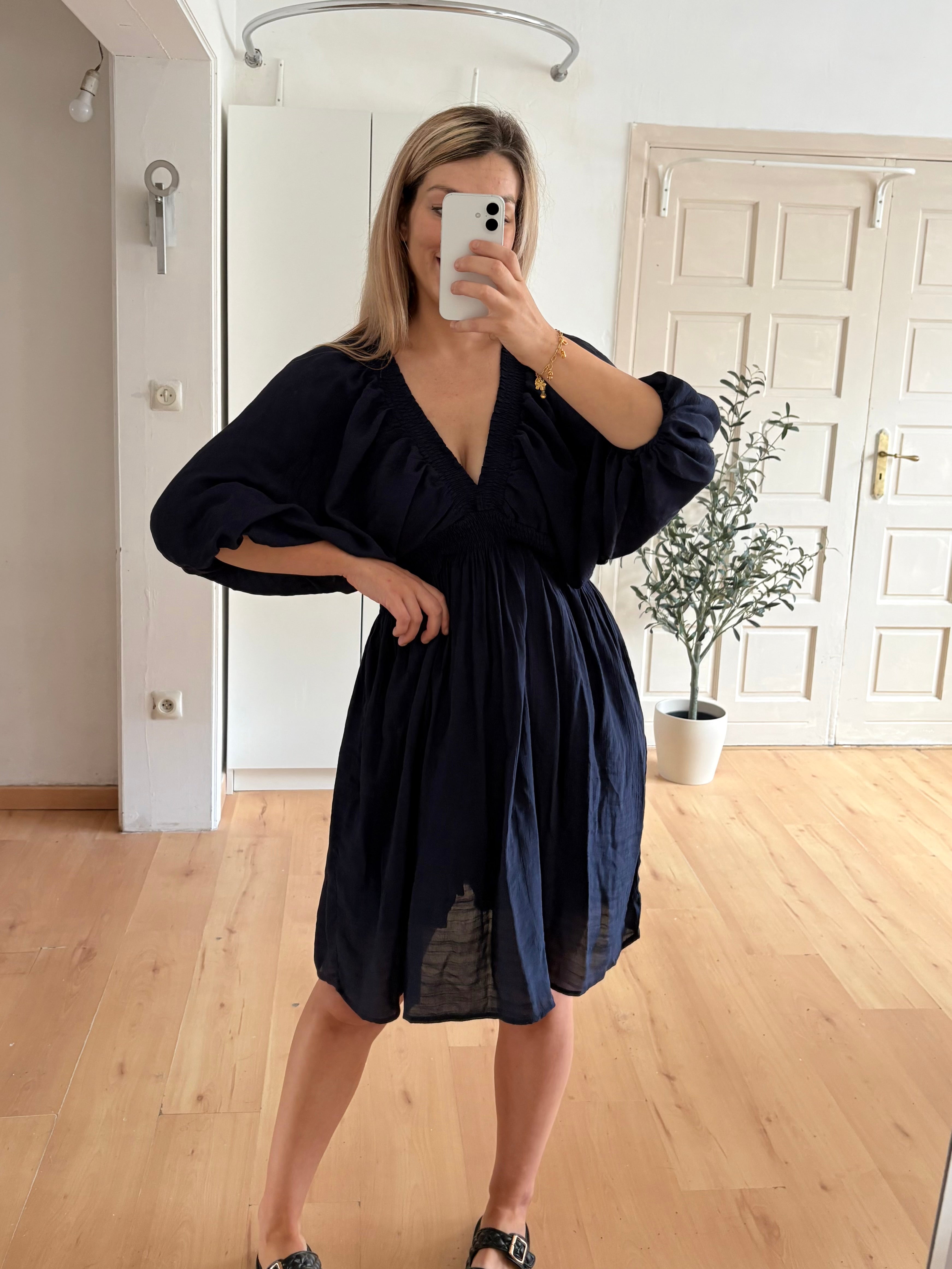 Jurk Leyla | navy