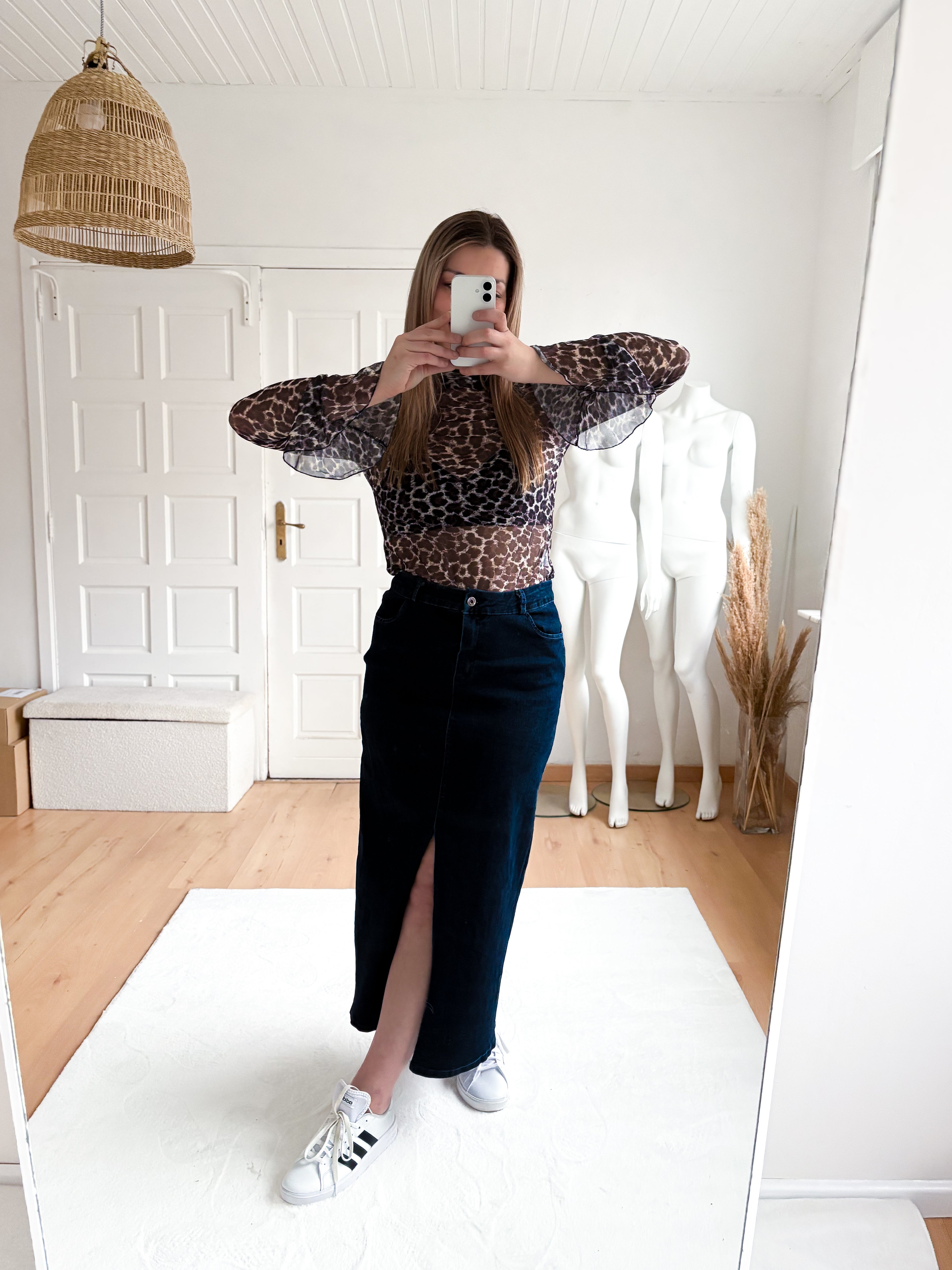Rok split | navy