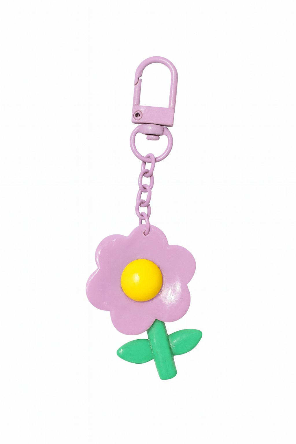 Bagcharm bloem | paars