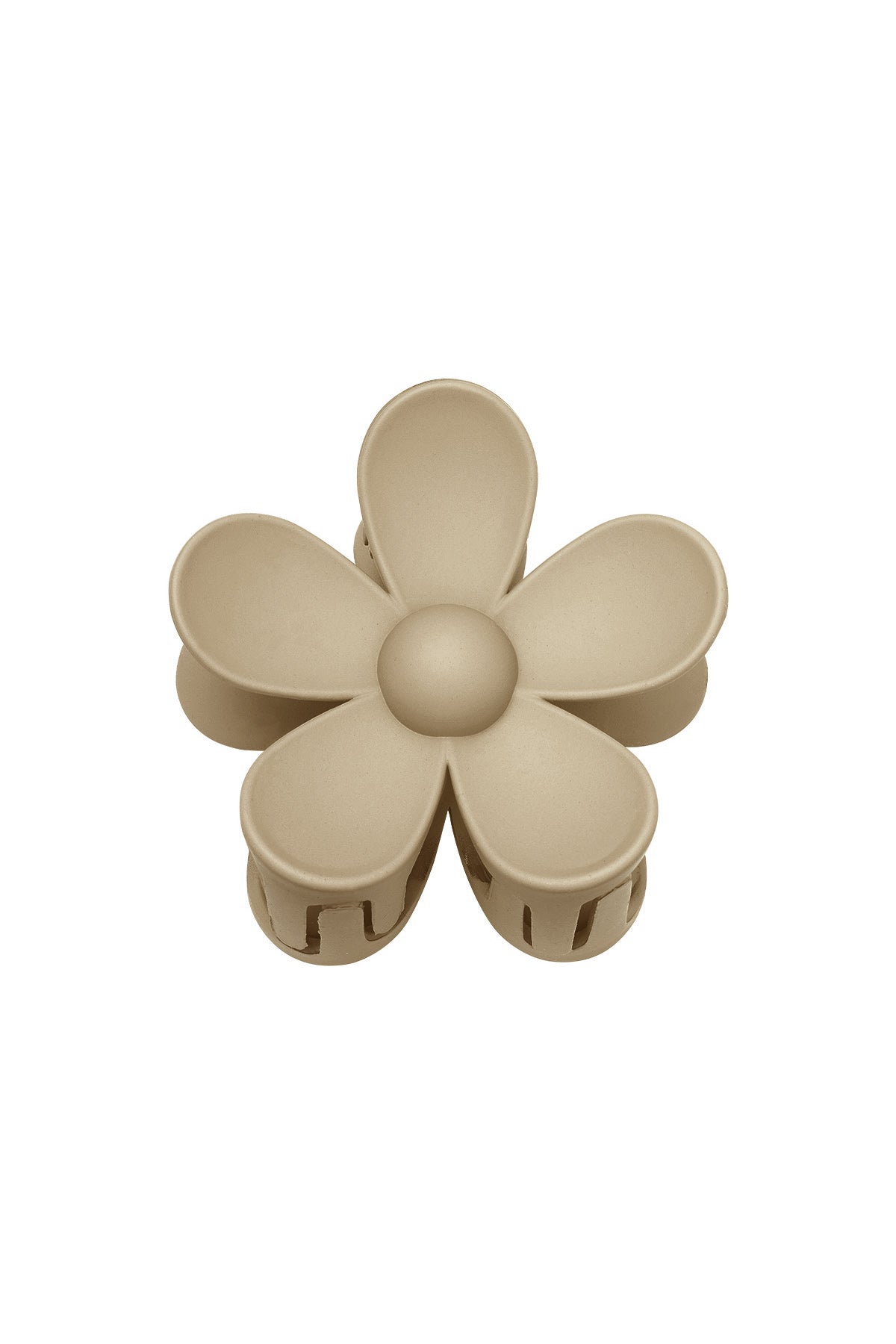 Haarspeld bloem | taupe