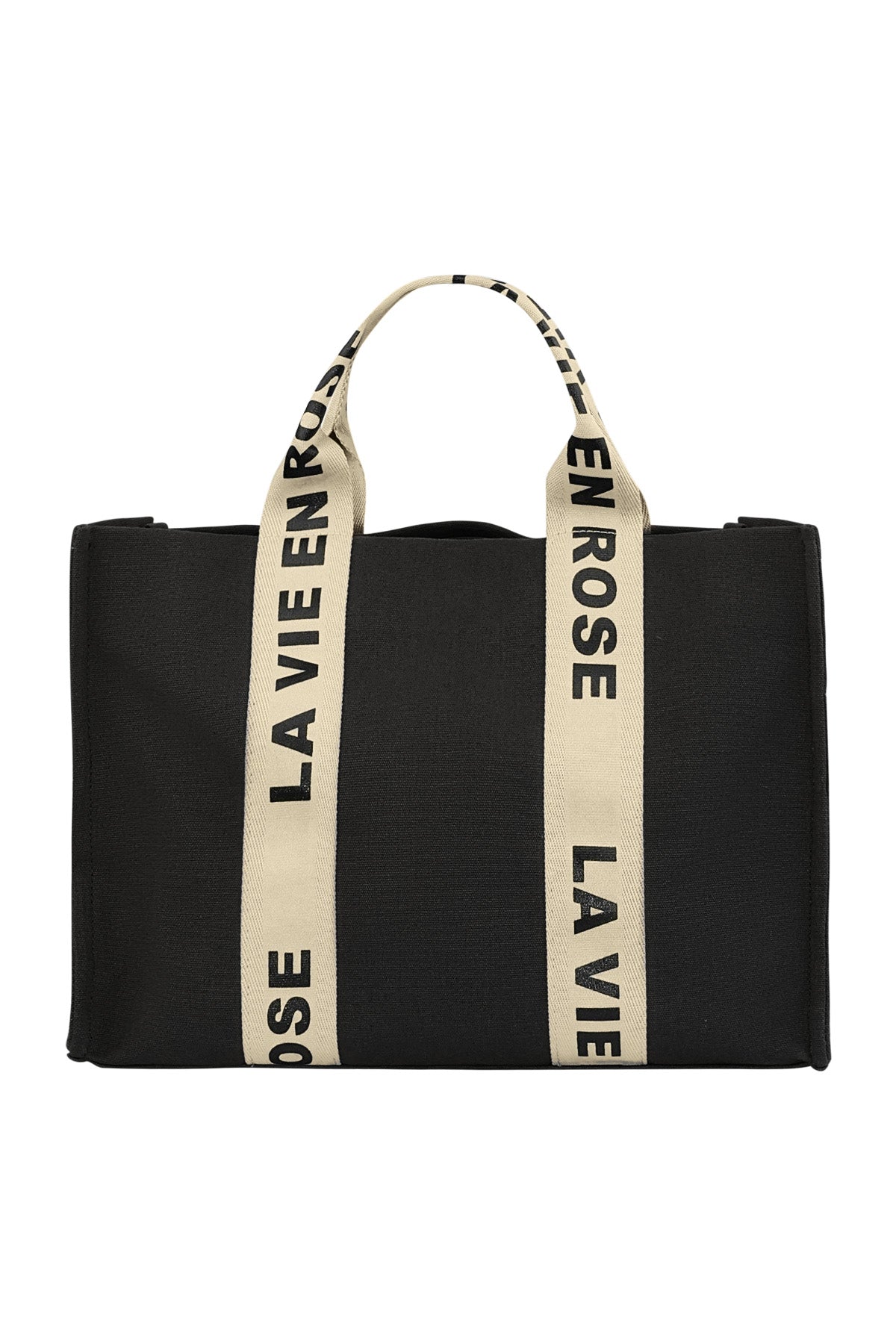 LA VIE EN ROSE BAG | BLACK