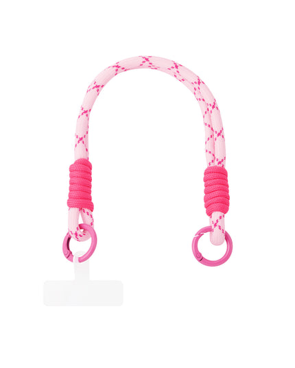 Telefoonkoord print | roze - fuchsia