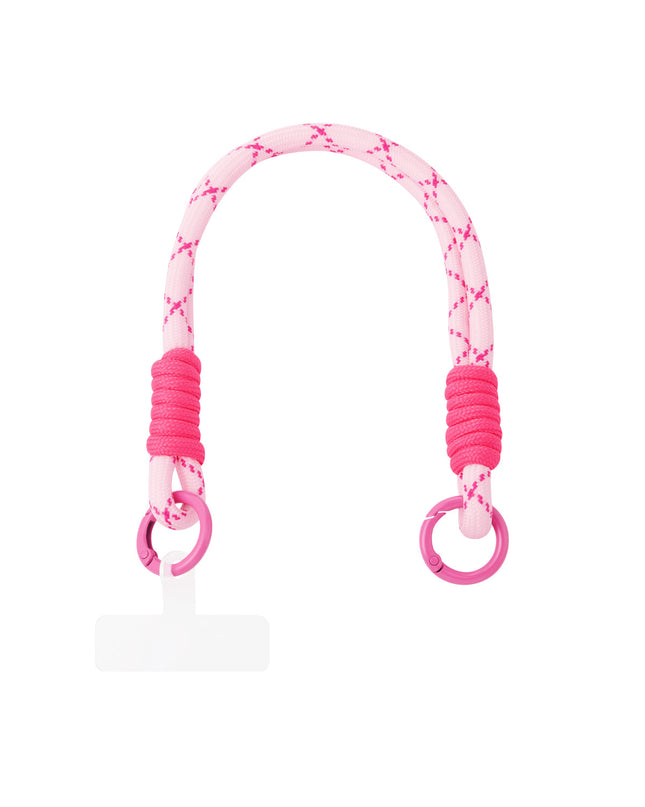 Telefoonkoord print | roze - fuchsia