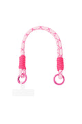 Telefoonkoord print | roze - fuchsia