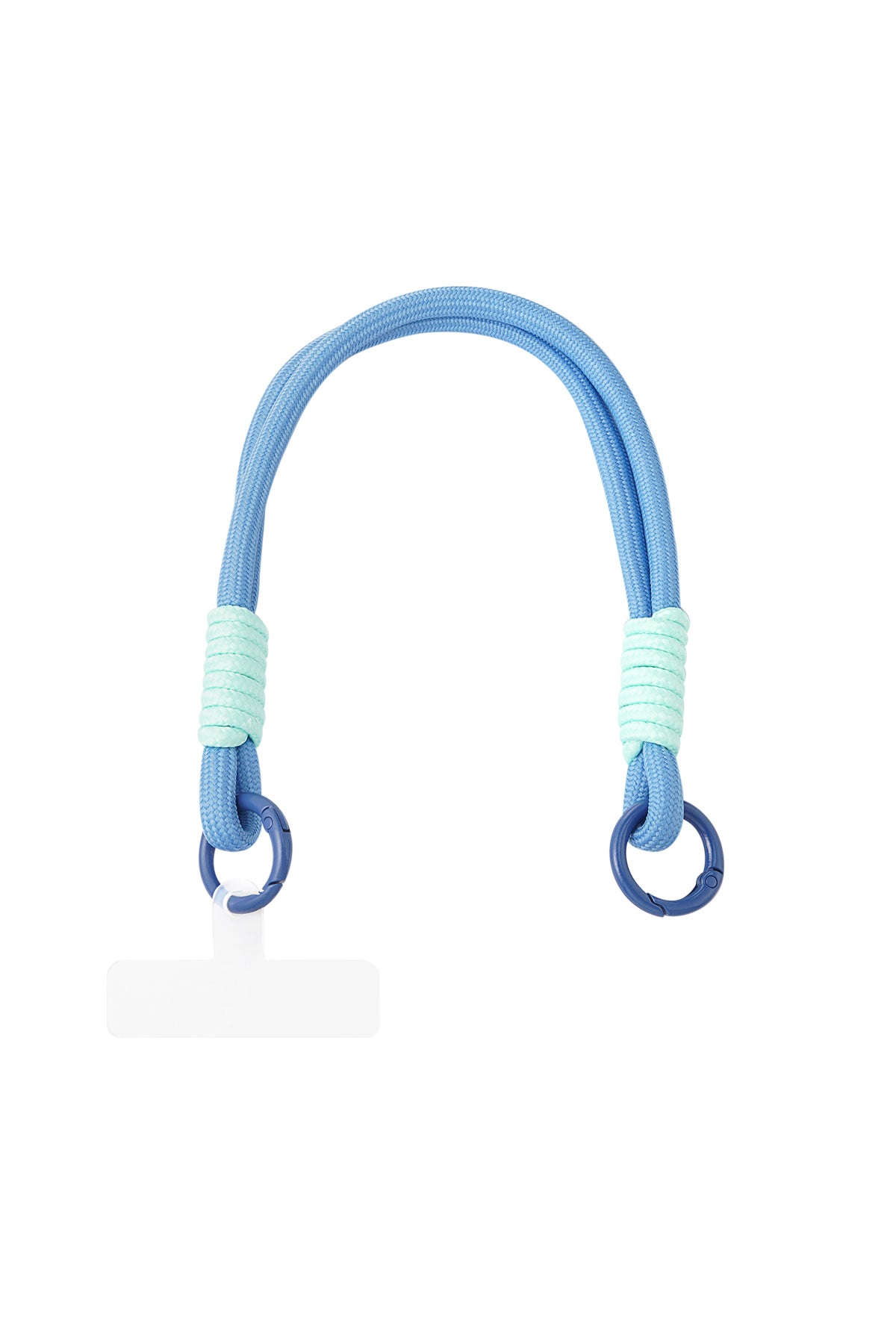 Telefoonkoord | blauw - aqua