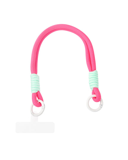 Telefoonkoord | fuchsia - aqua