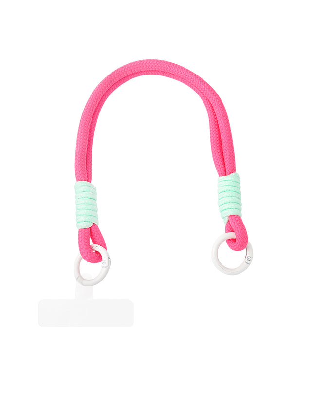 Telefoonkoord | fuchsia - aqua