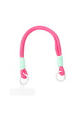 Telefoonkoord | fuchsia - aqua