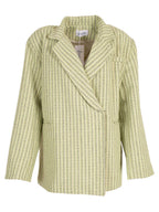 Classy oversized bazer | groen