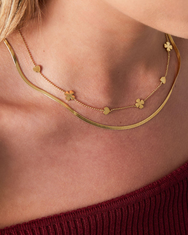 LOVE & LUCKY KETTING