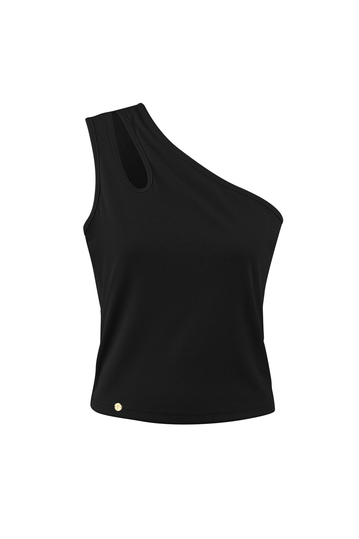 ASYMMETRIC TOP | BLACK