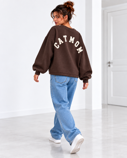 CATMOM SWEATER BRUIN
