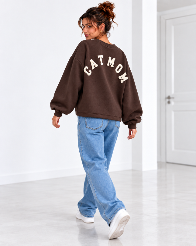 CATMOM SWEATER BRUIN