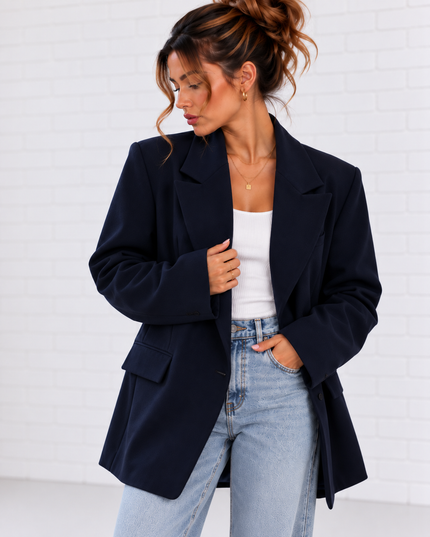 VICTORIA BLAZER NAVY