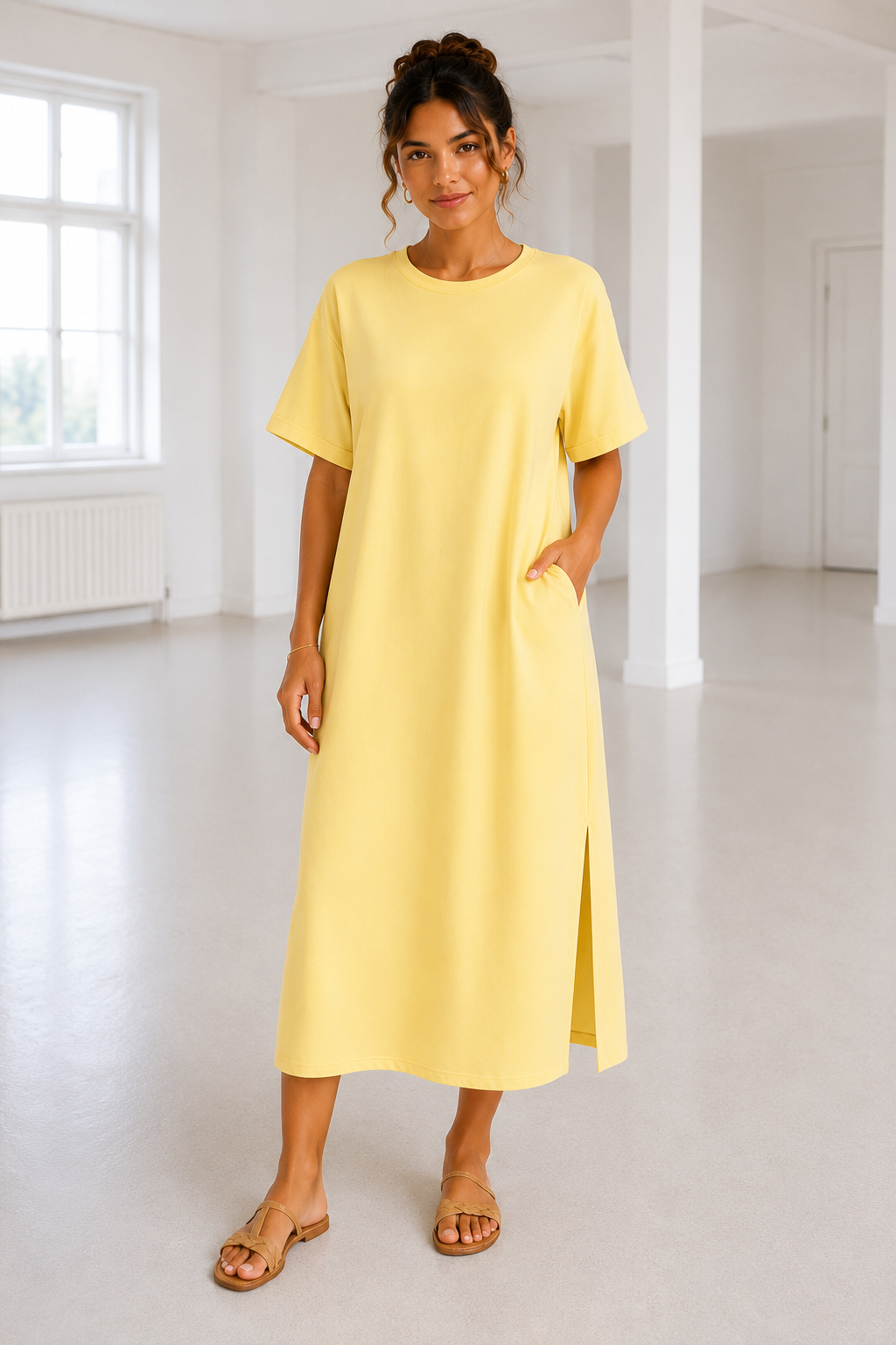 Maxi T-shirt Jurk