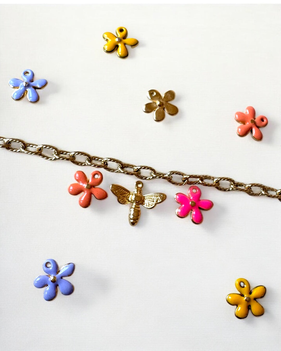 BEDELARMBAND BLOEMEN