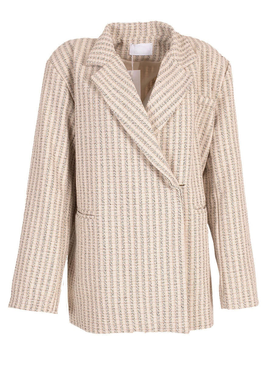 Classy oversized blazer | beige
