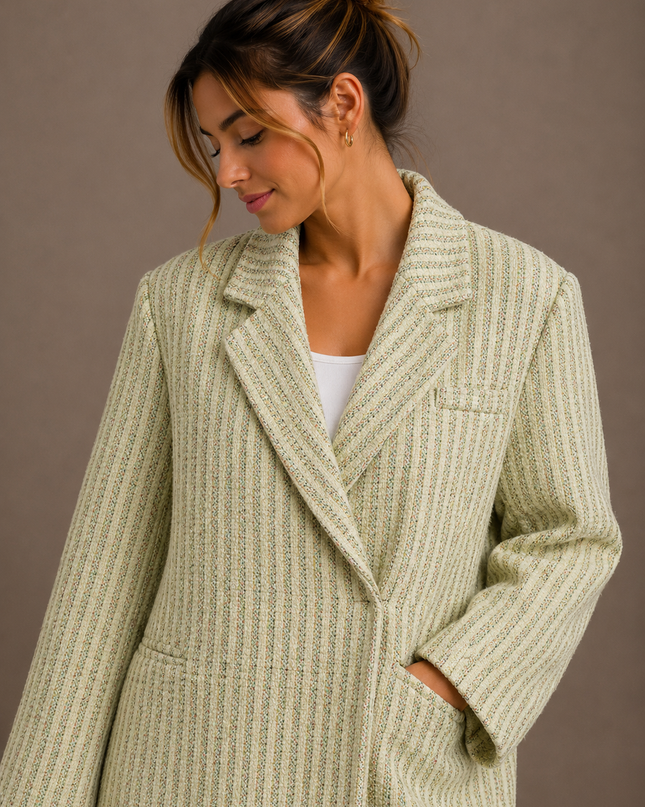 Classy oversized blazer | green