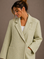 Classy oversized bazer | groen