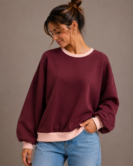 OVERSIZED FLUO SWEATER